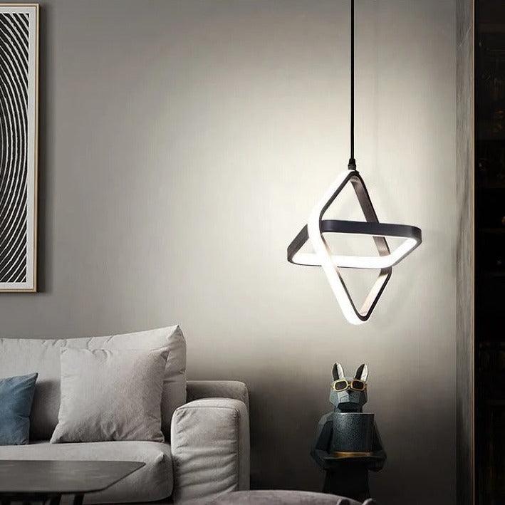 Liora | Suspension Géométrique Luminaire Suspendu