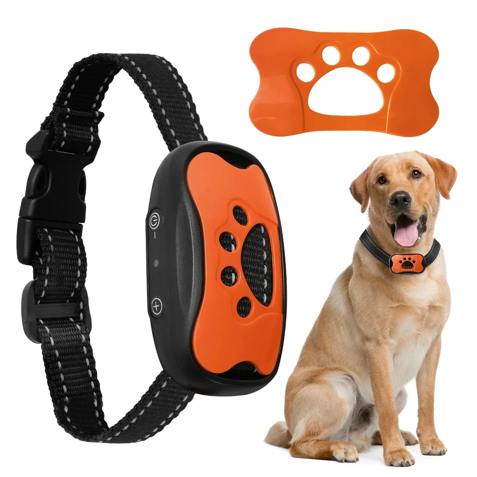 CalmPaw Pro bjeffehalsbånd for hunder med smart gjenkjenning