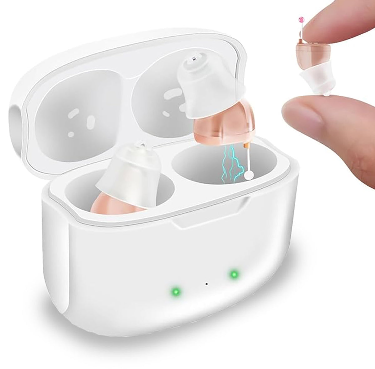 AuralNova 16-Channel Rechargeable Discreet Hearing Aids