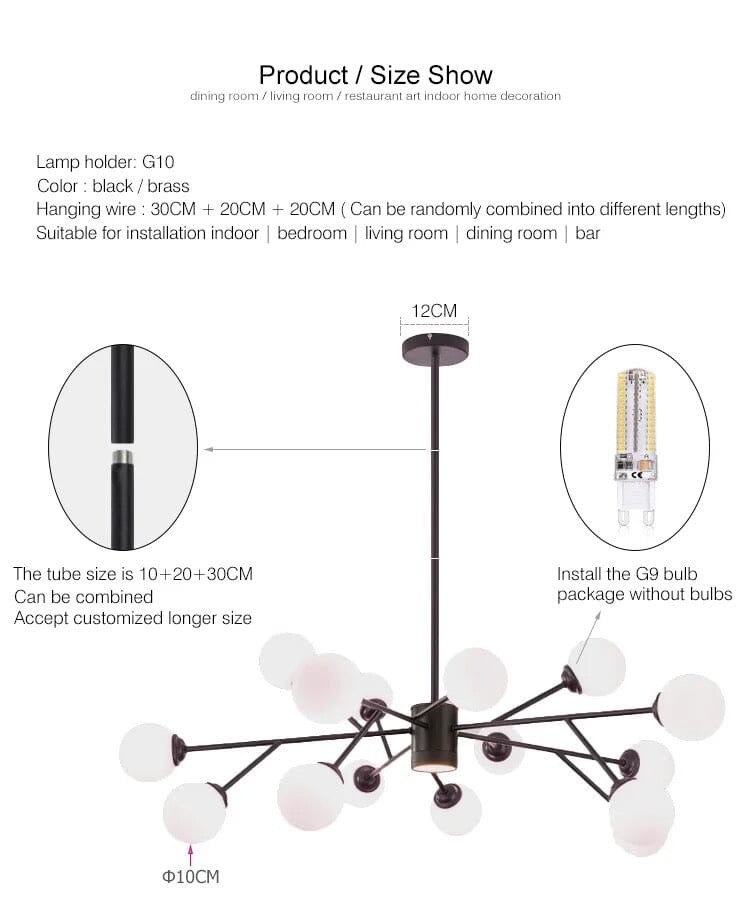 Marlow Bubble Chandelier