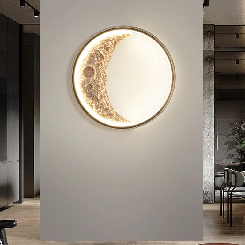 Crescent vegglampe