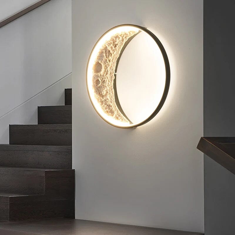 Crescent vegglampe
