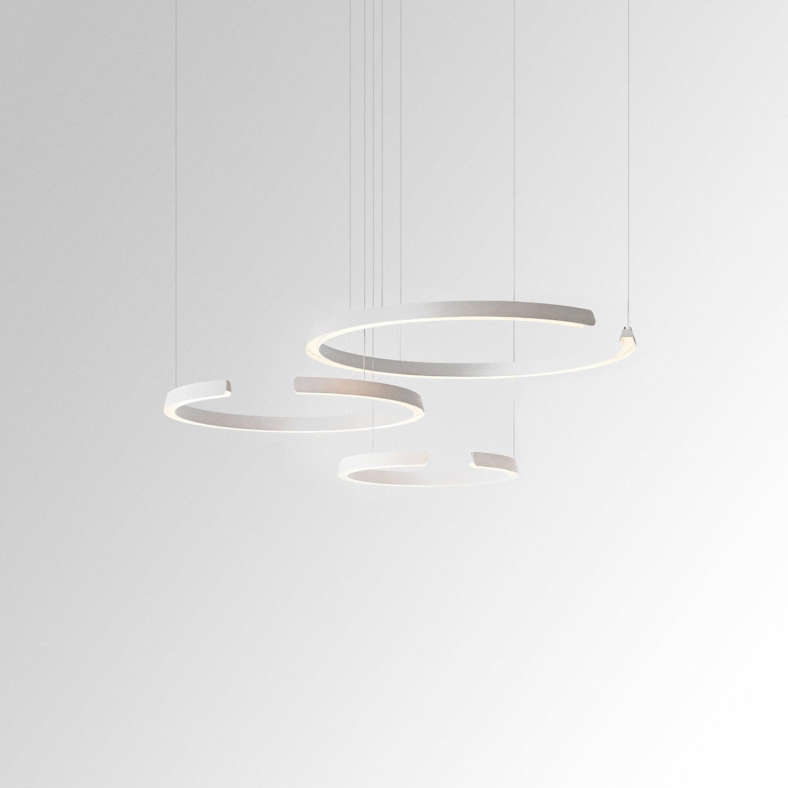 Marvella | Geometrische Ring-Kronleuchter