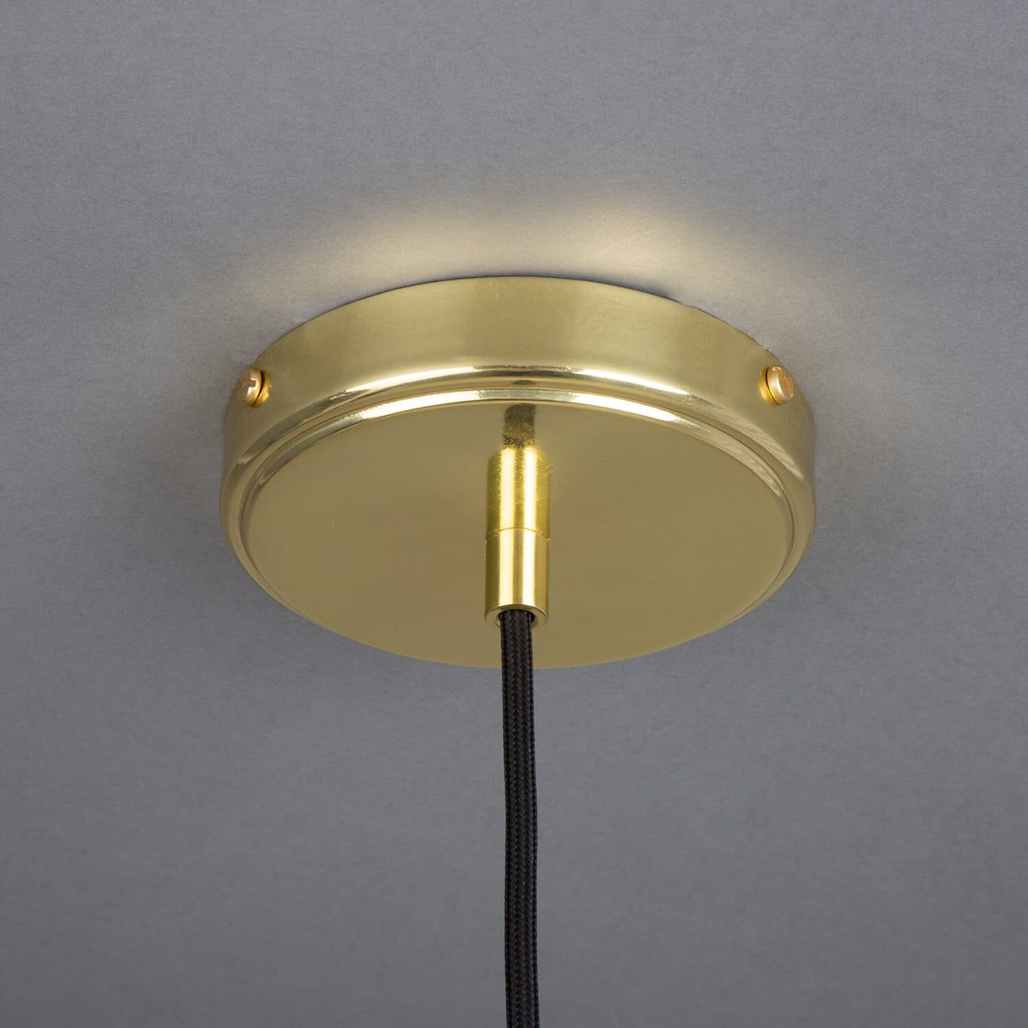 Lumera | Small Dome Pendant Light in Marbled Ceramic 14cm