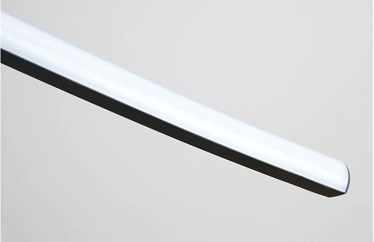 LumenNova カーブ ペンダントランプ 暖かいアンビエントLEDグロー付き