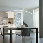 LumenNova カーブ ペンダントランプ 暖かいアンビエントLEDグロー付き