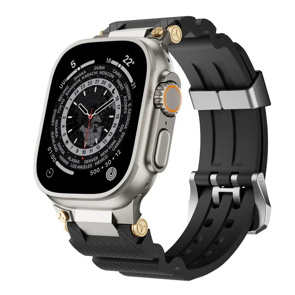ArloGear Mechanical Style Silicone Band for Apple Watch | Petprovac