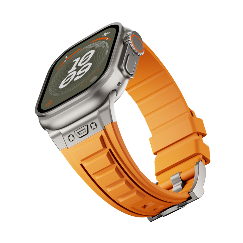 TacFlex | Highly Elastic Tactical Silicone Strap for Apple Watch | Petprovac