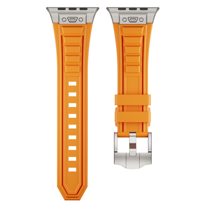 TacFlex | Highly Elastic Tactical Silicone Strap for Apple Watch | Petprovac