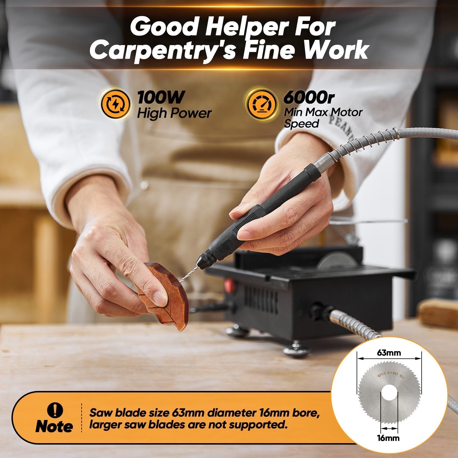 AxenPro ミニ多機能テーブルソー DIY用カット用