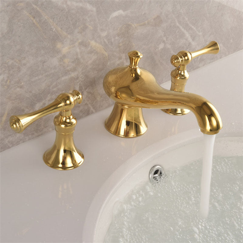 Haverly Antique Three-Hole Widespread Bathroom Faucet | Petprovac