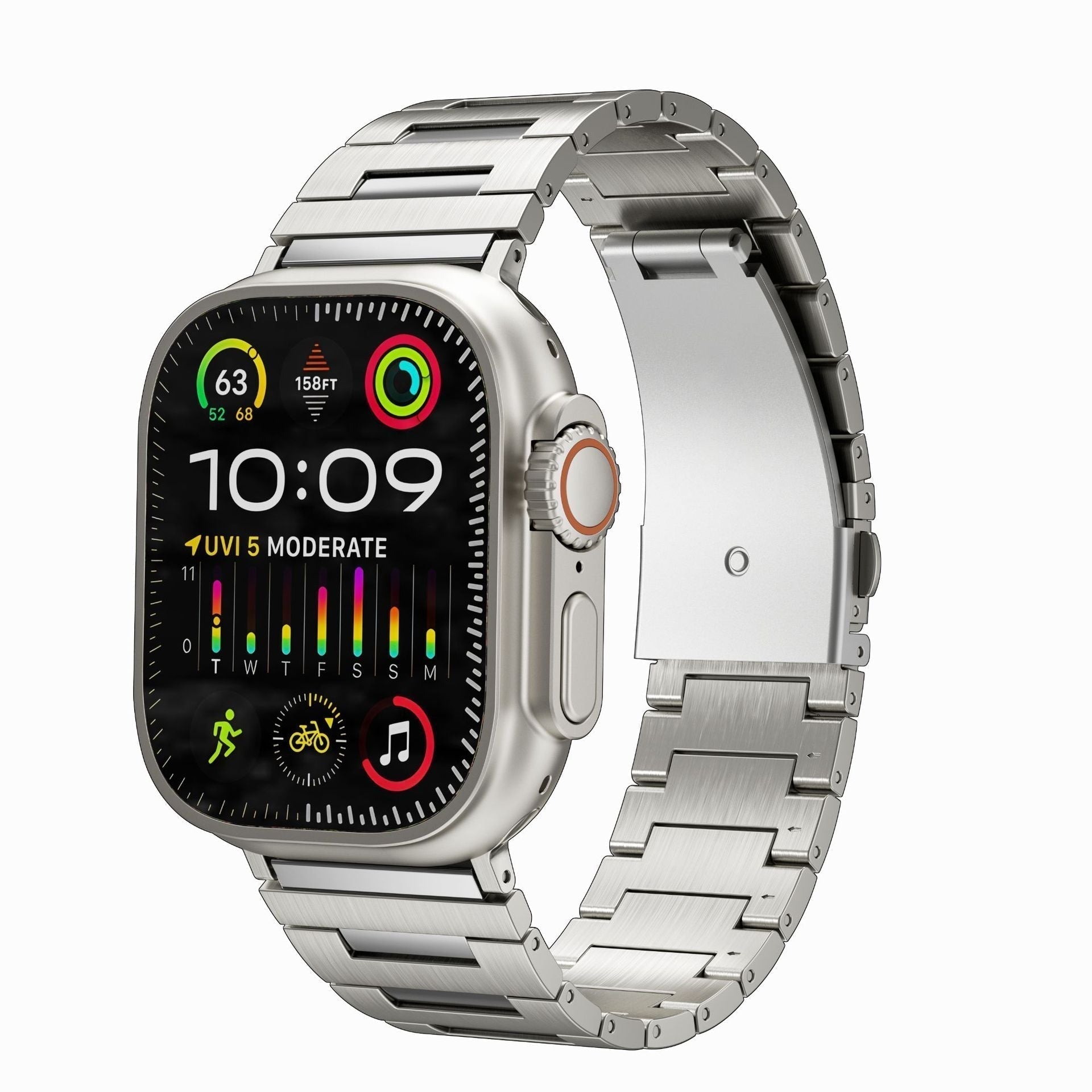 Arden Titanium Strap for Apple Watch | Petprovac