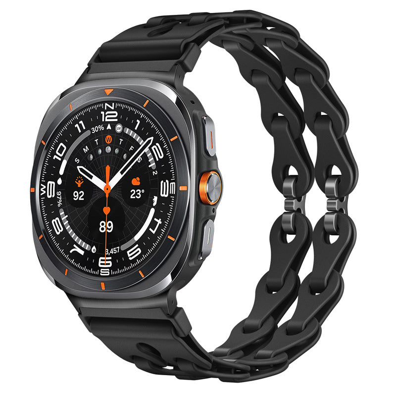 Aventa Sport silikonarmband kompatibelt med Samsung Galaxy Watch Ultra 47mm