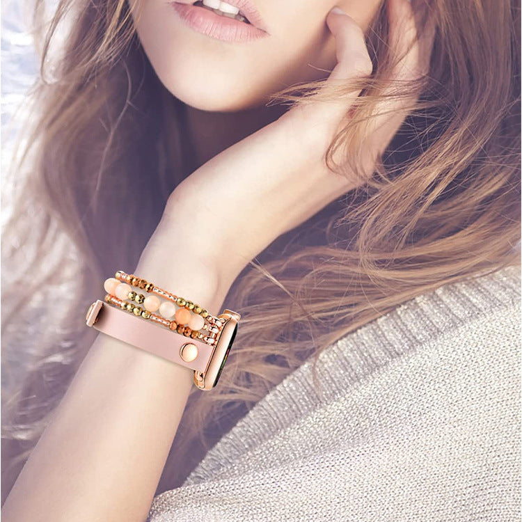 Tali Gelang AriaBeads untuk Jam Tangan Apple