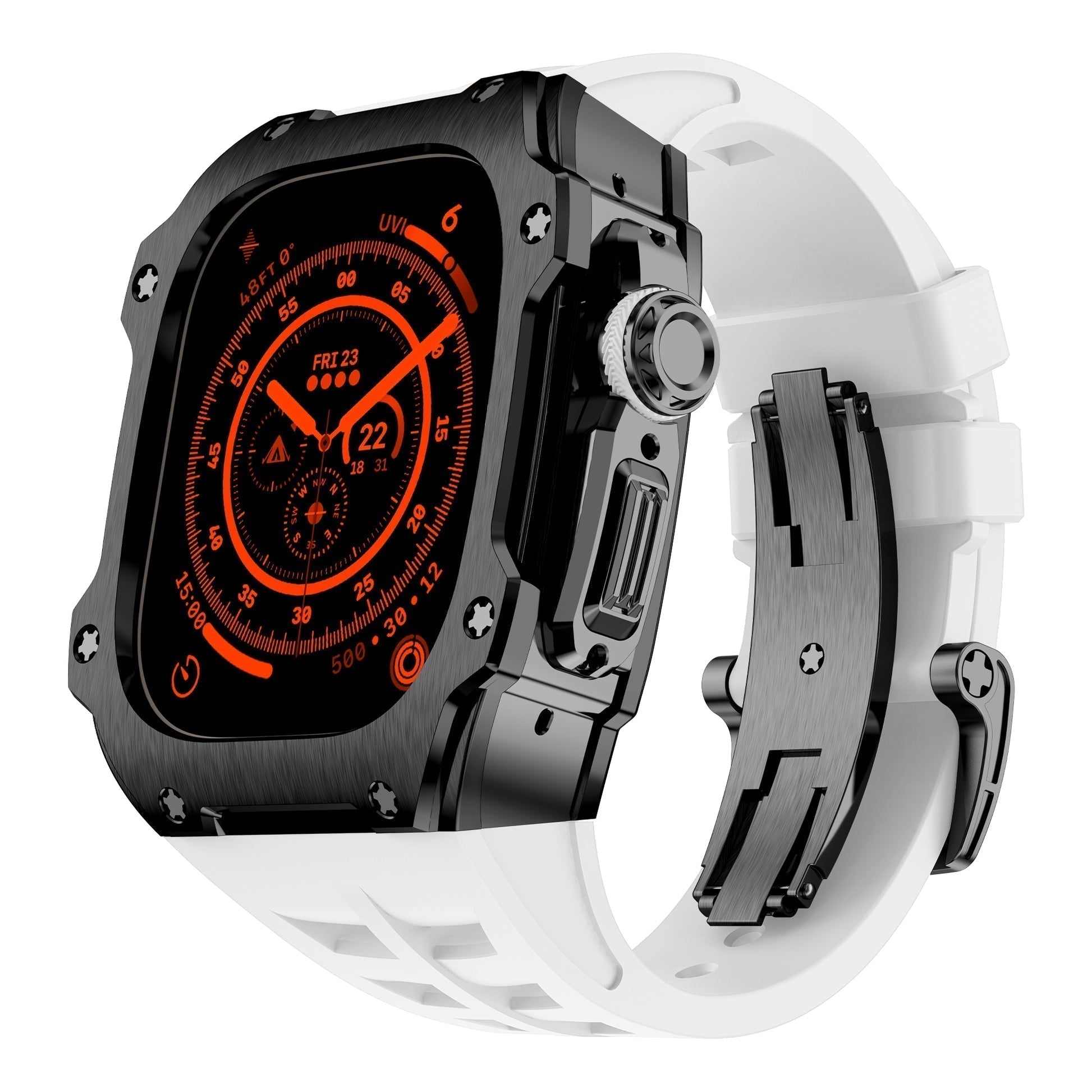 Ardent Series Obsidian Guard Stainless Steel Case for Apple Watch Ultra | Petprovac
