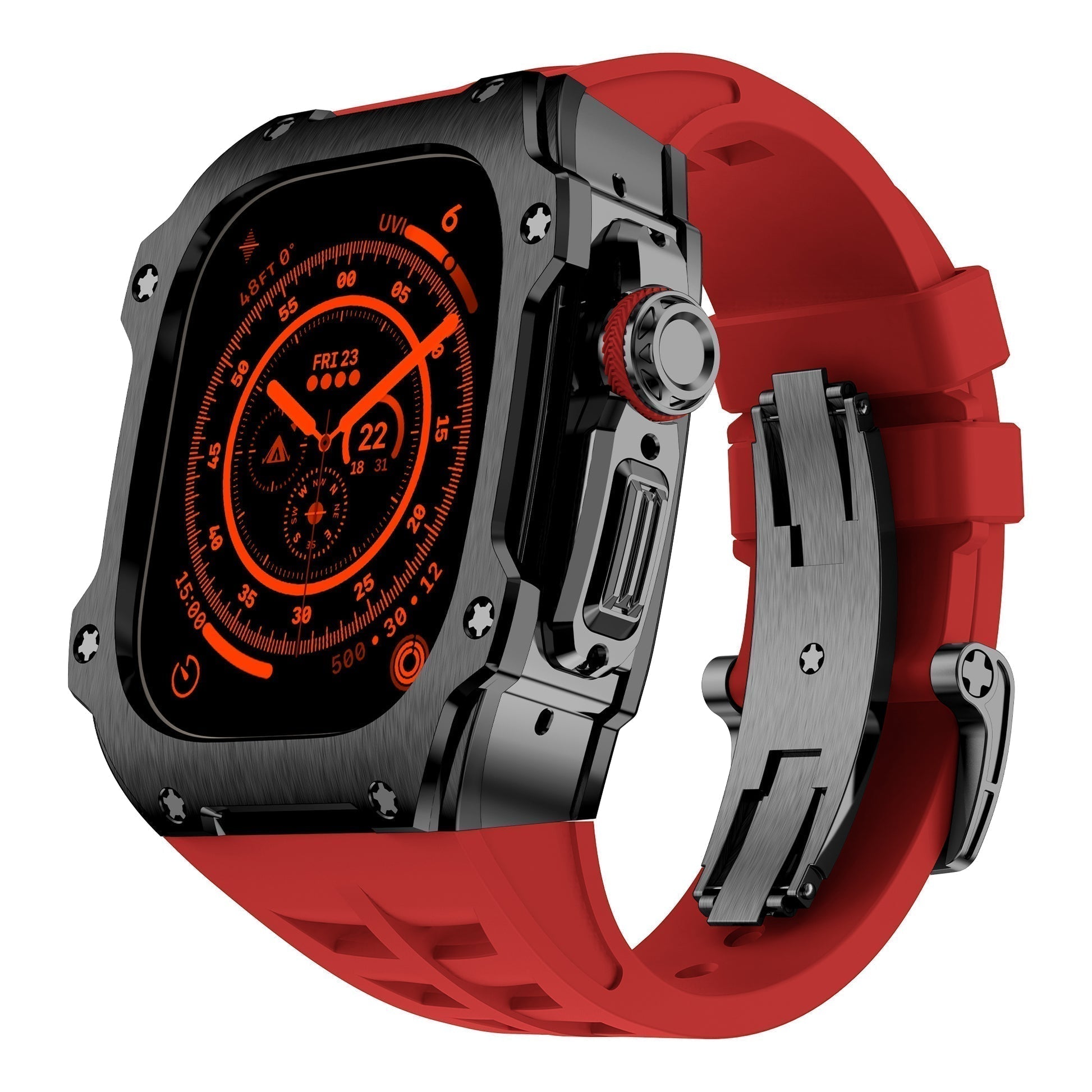 Ardent Series Obsidian Guard Stainless Steel Case for Apple Watch Ultra | Petprovac