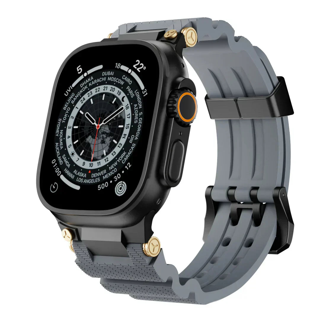 ArloGear Mechanical Style Silicone Band for Apple Watch | Petprovac