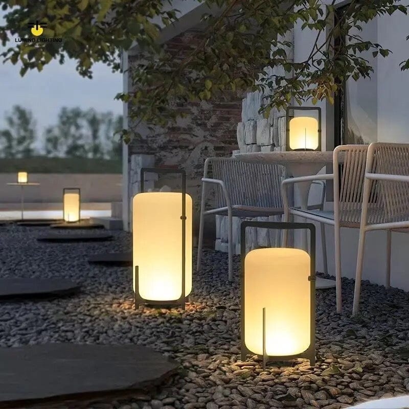 Luma terrasverlichting weerbestendig roestvrij staal en glas