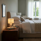 Modern márvány asztali lámpa elegáns díszvilágításhoz