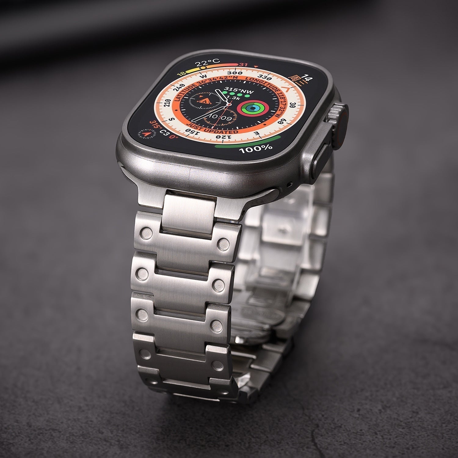 Kirrea band i rostfritt stål för Apple Watch | Petprovac