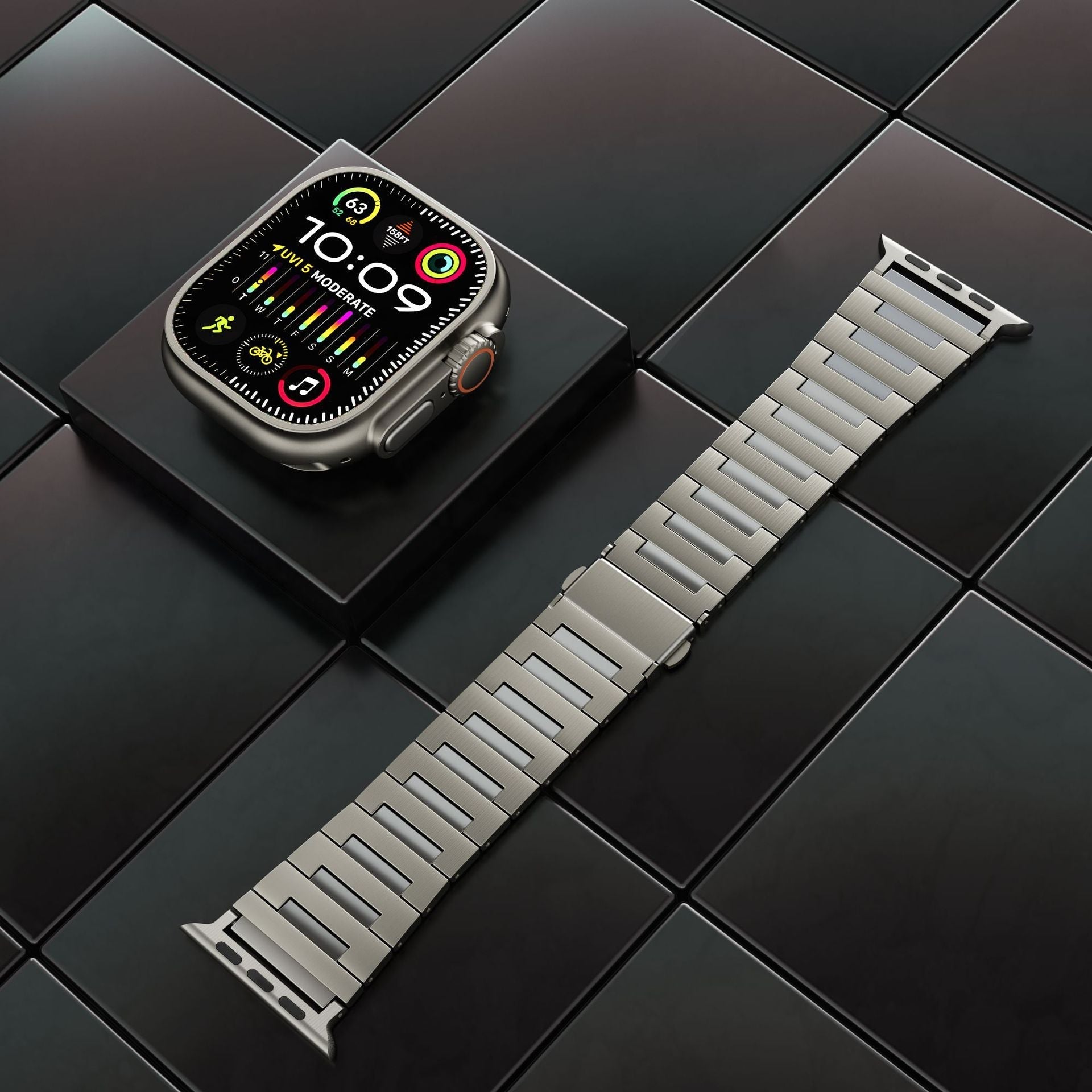 Arden Titanium Strap for Apple Watch | Petprovac