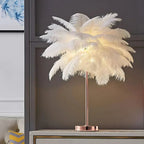 FeatherLuxe Glow-lampe | Mykt stemningslys for stuer