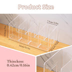 Clear Acrylic Purse Shelves And Organizer For Handbags