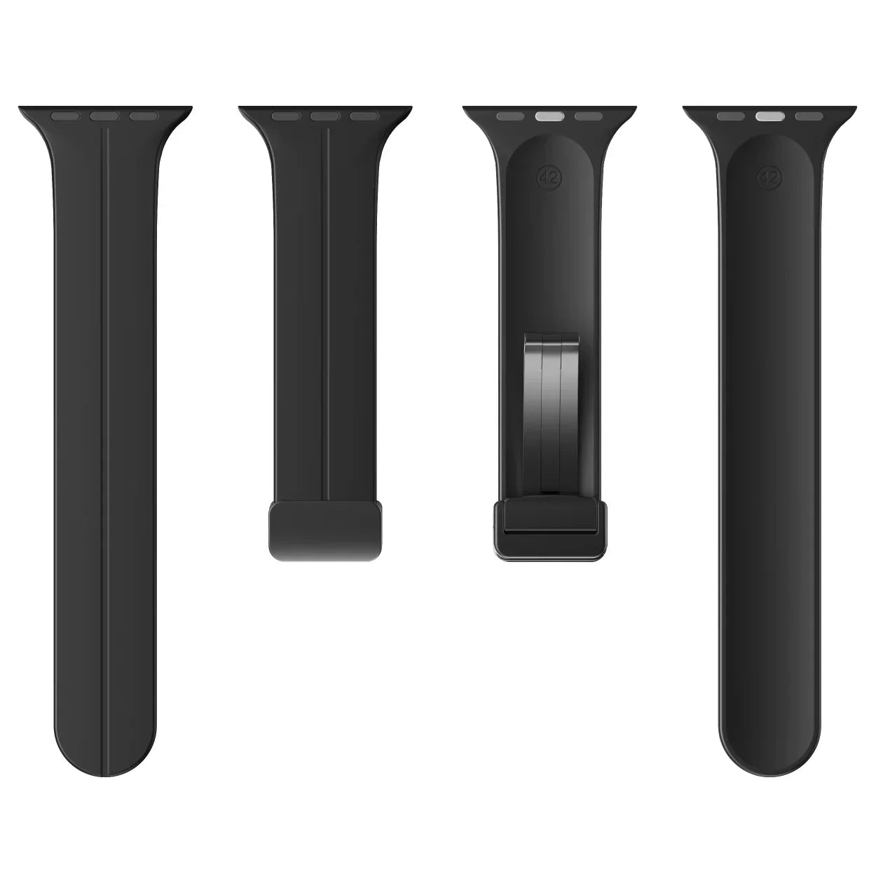 Apple Watch Band With Magnetic Silicone Closure Daily Wear