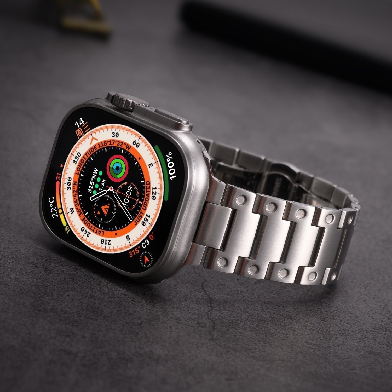 Kirrea band i rostfritt stål för Apple Watch | Petprovac