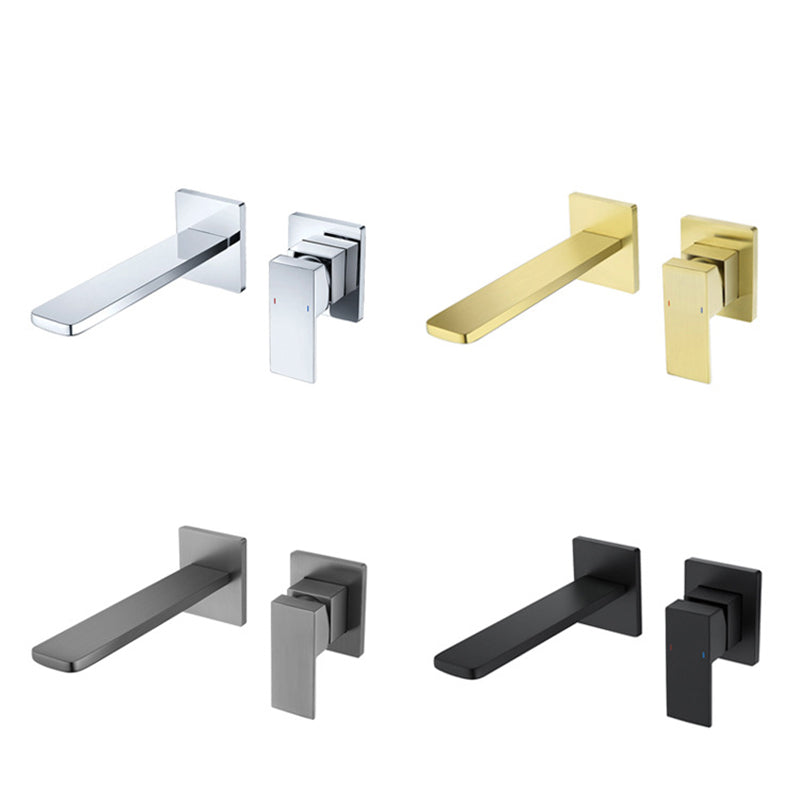 AstraLine Innfelt Veggmontert Servantkran, Enkeltgrep Minimalistisk Design