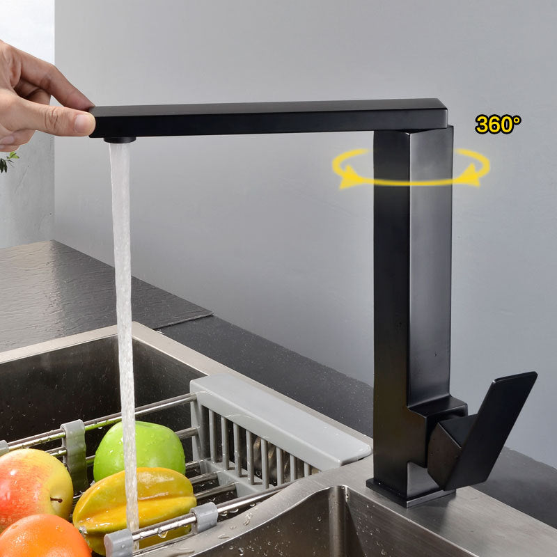 VeroFlow 360-Degree Stainless Steel Kitchen Mixer Faucet | Petprovac