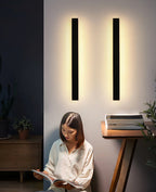 FjordLuma Nordisk Vandtæt Væglampe Med Blødt LED-lys