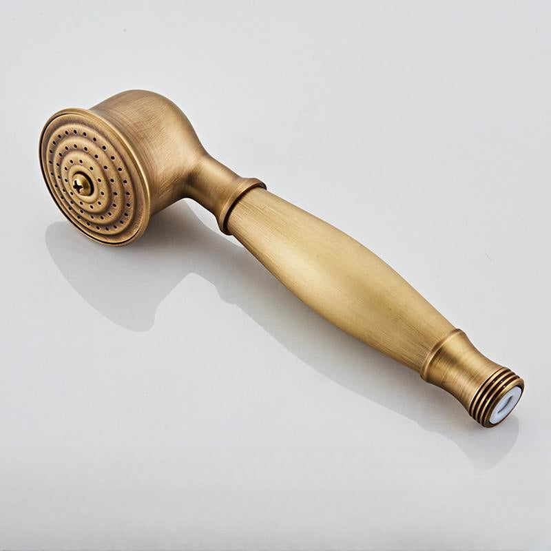 Vintage Copper Shower Kit with Brass Tap and Functional Showerheads | Petprovac