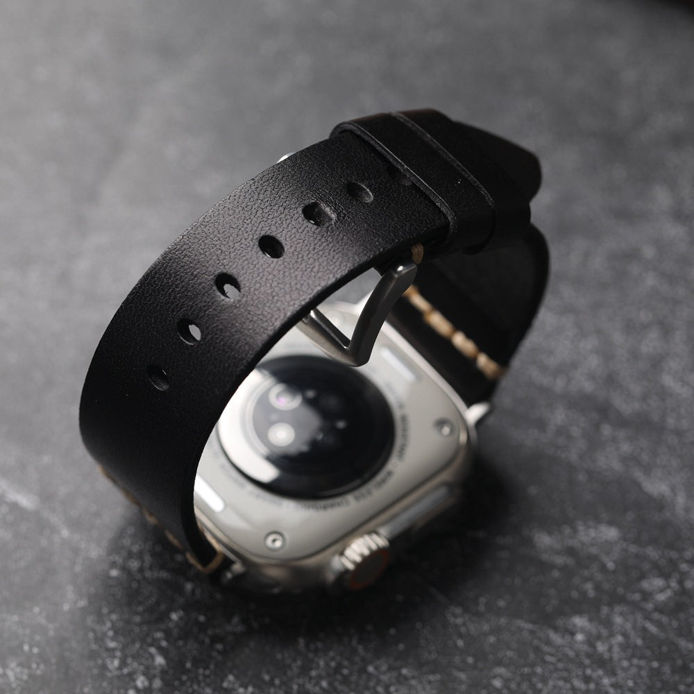 Marrowe rem i fuldkornslæder til Apple Watch | Petprovac