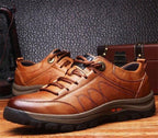 Men’s Orthopedic Leather Shoes | Supportive Comfort