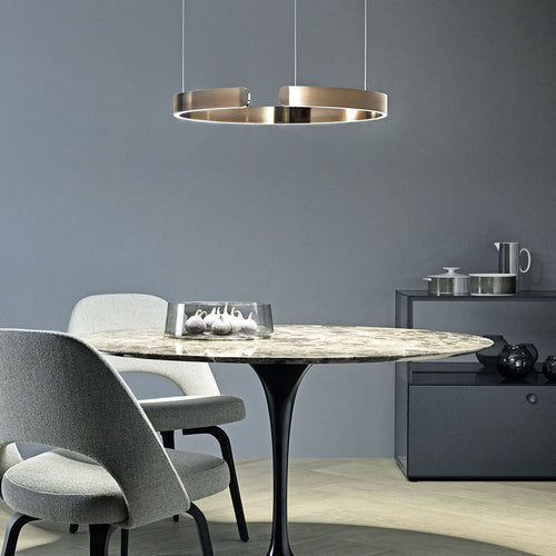 LumaCircle Modern LED Oturma ve Yemek Odası Avizesi