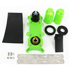 Sleek Single Lever Wall Mounted Waterfall Faucet for Bathroom Sink | Petprovac