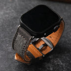 Handcrafted Canvas and Genuine Leather Watch Strap