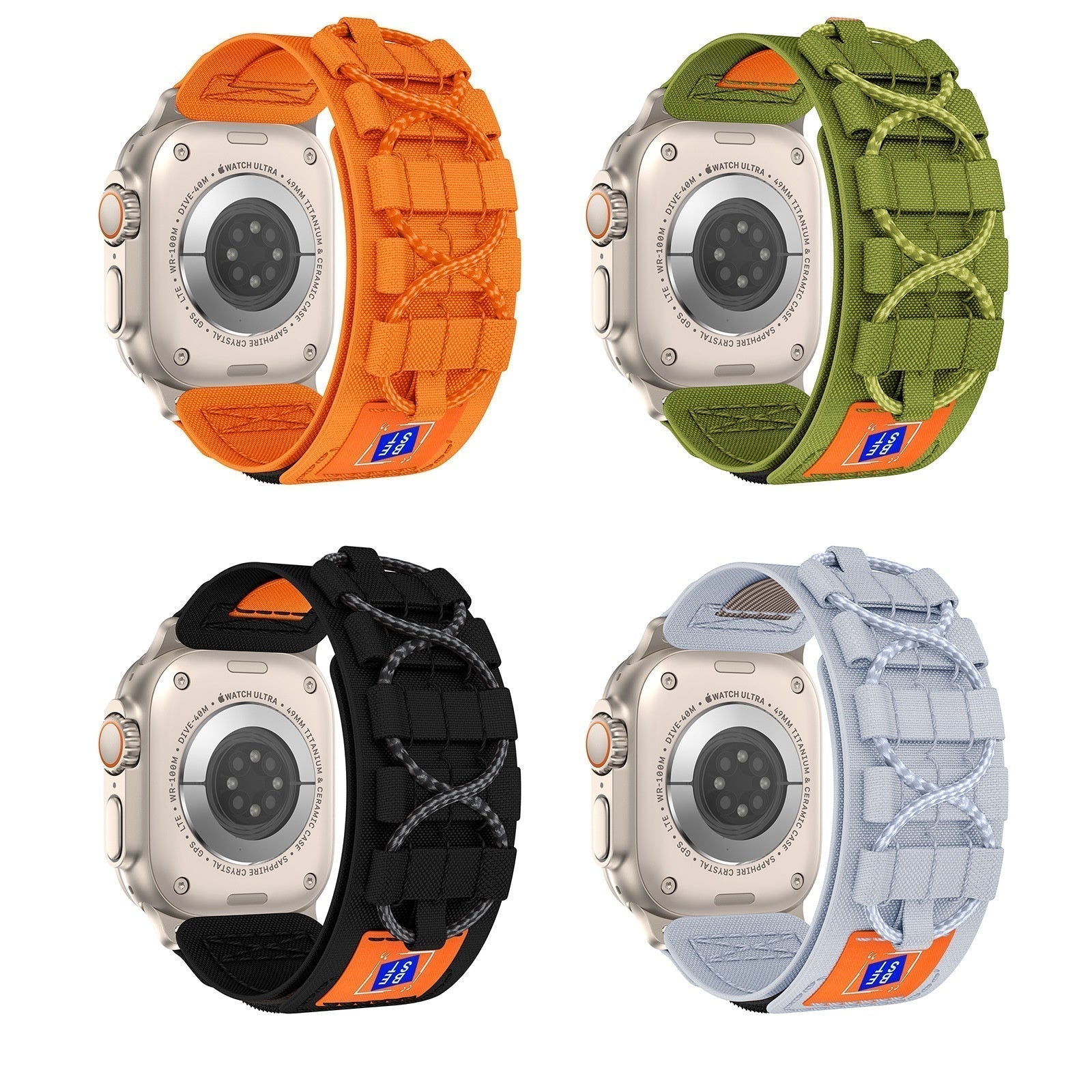 Kirrea Duurzame Nylon Band voor Apple Watch