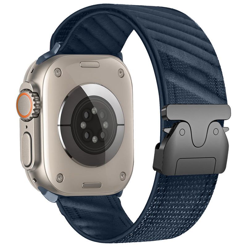 Marlowe Twill Nylon Strap With Parachute Buckle For Apple Watch