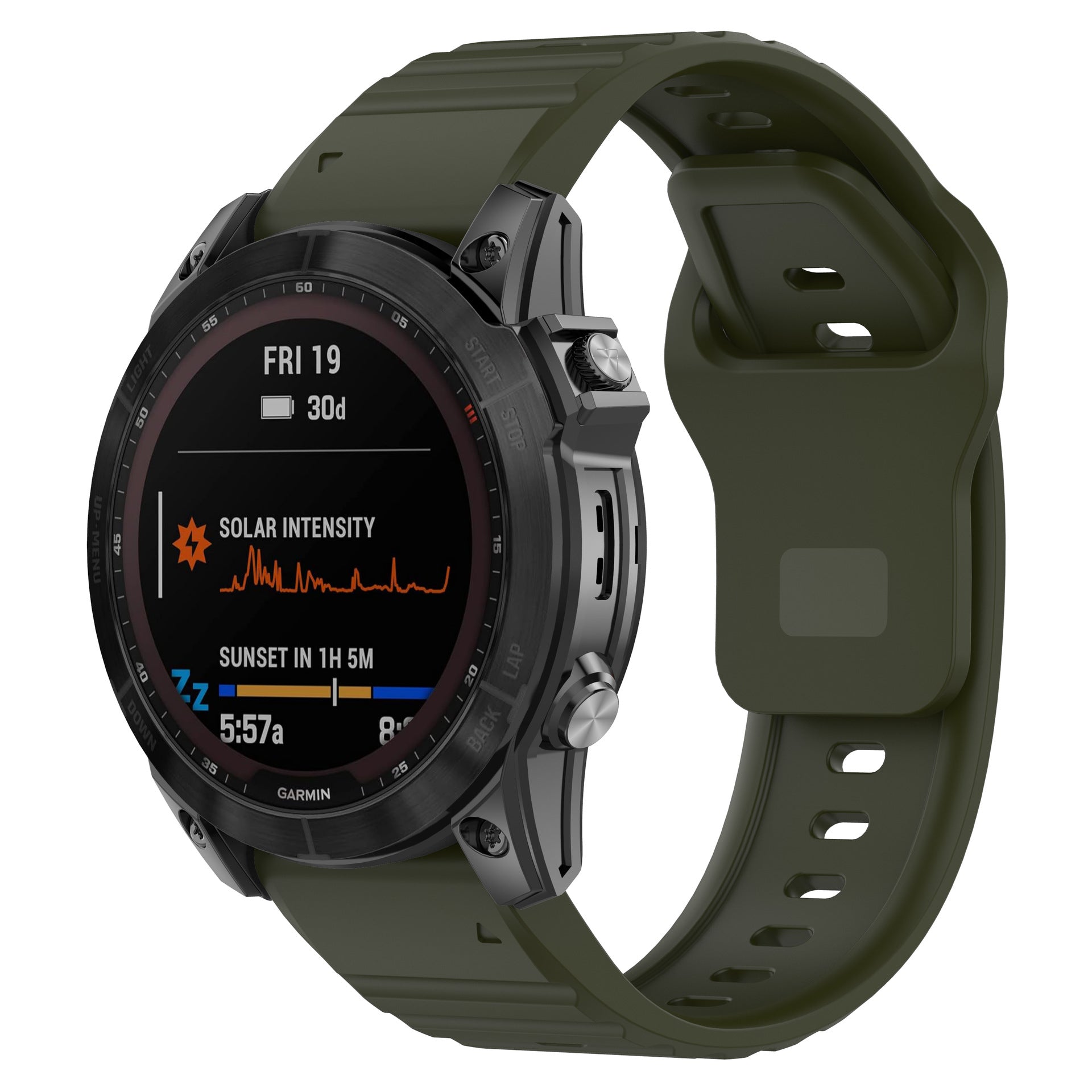 Ventro silikoniranneke Garmin Fenix 8 7X 6X:lle