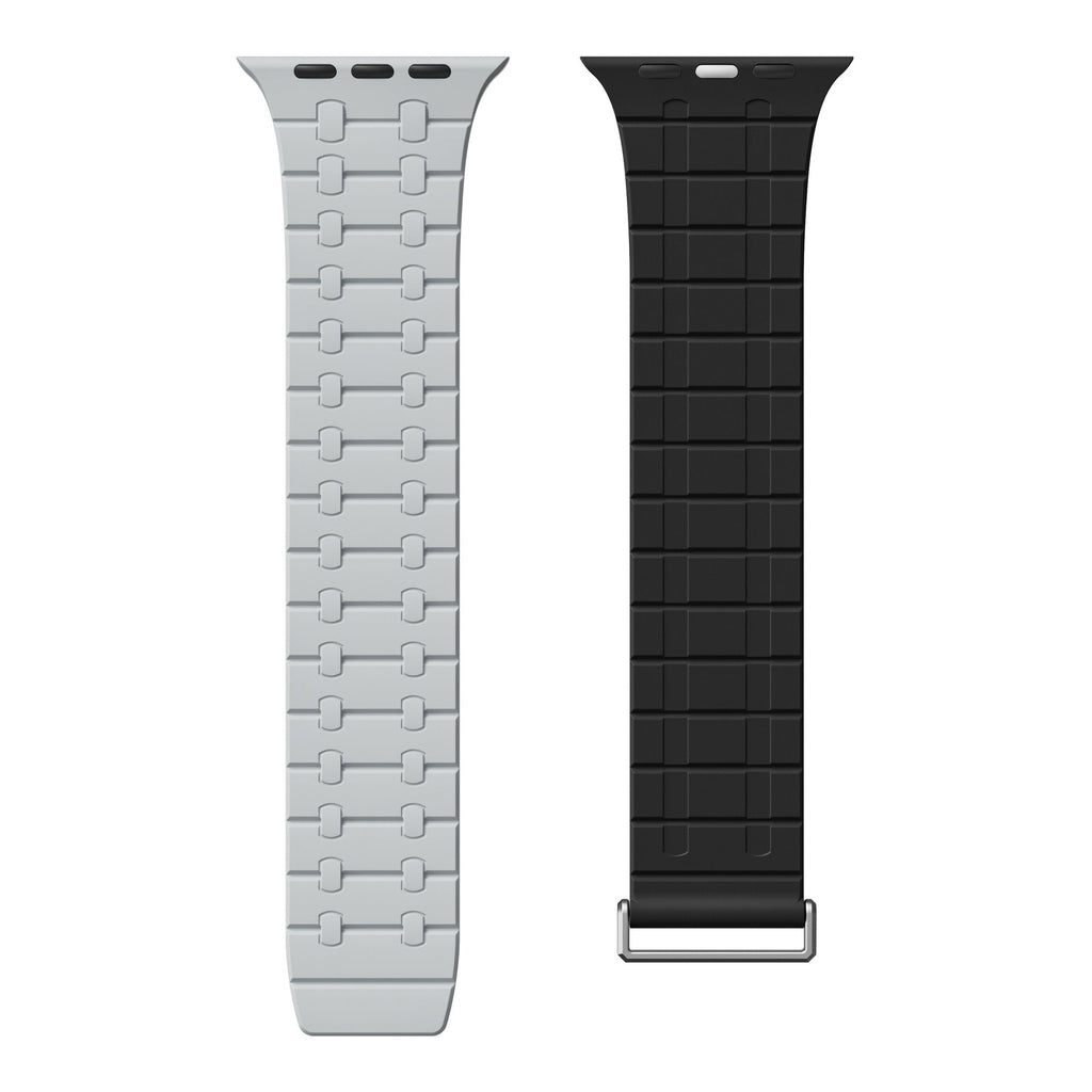 Bracelet en silicone magnétique amélioré VelaMag pour montre Apple