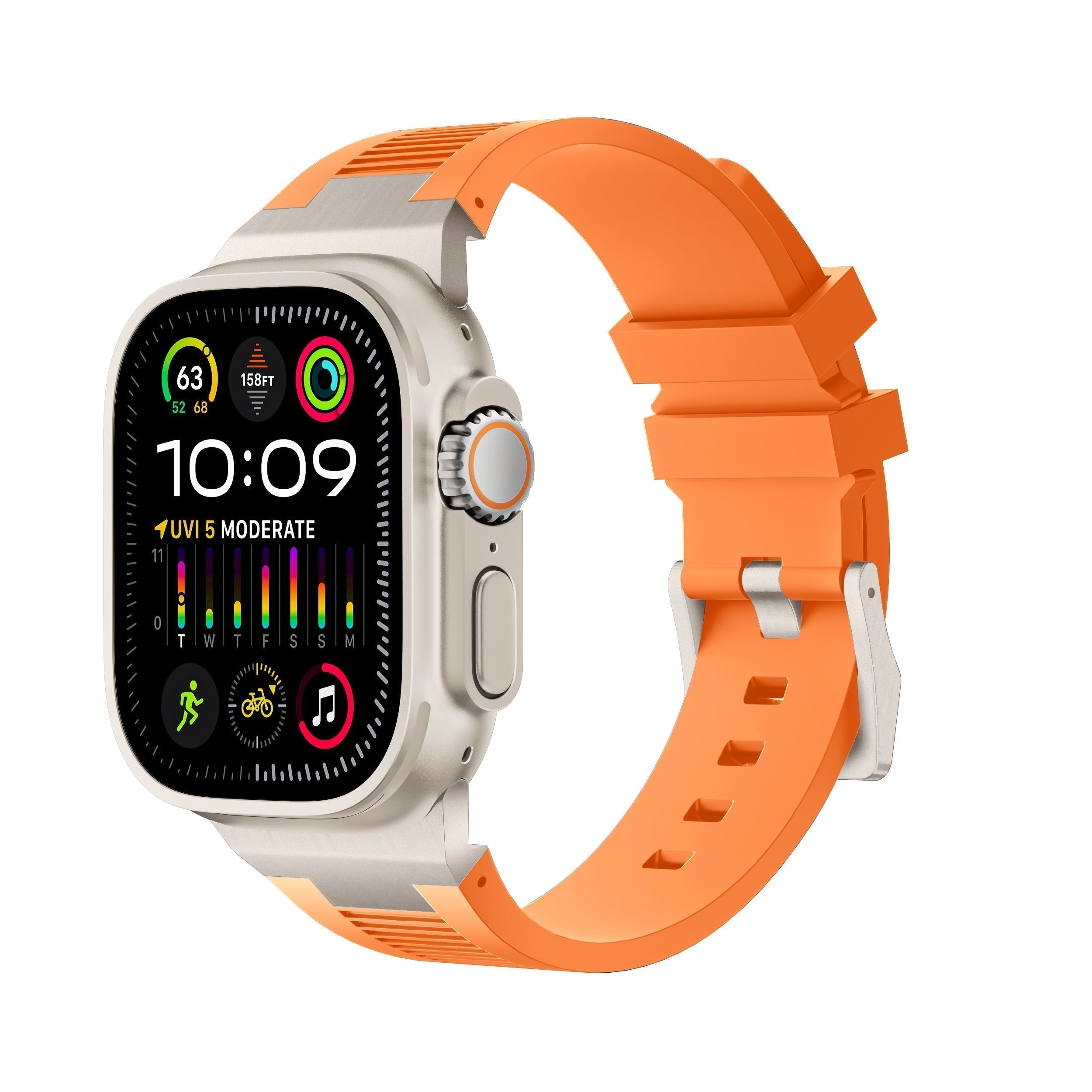 Fascia connettore in silicone AriaLink per Apple Watch | Petprovac