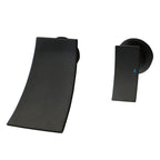 Sleek Single Lever Wall Mounted Waterfall Faucet for Bathroom Sink | Petprovac