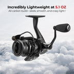 بروباك كاربون إكس بكرة صيد دوارة أفضل بكرة صيد دوارة خفيفة