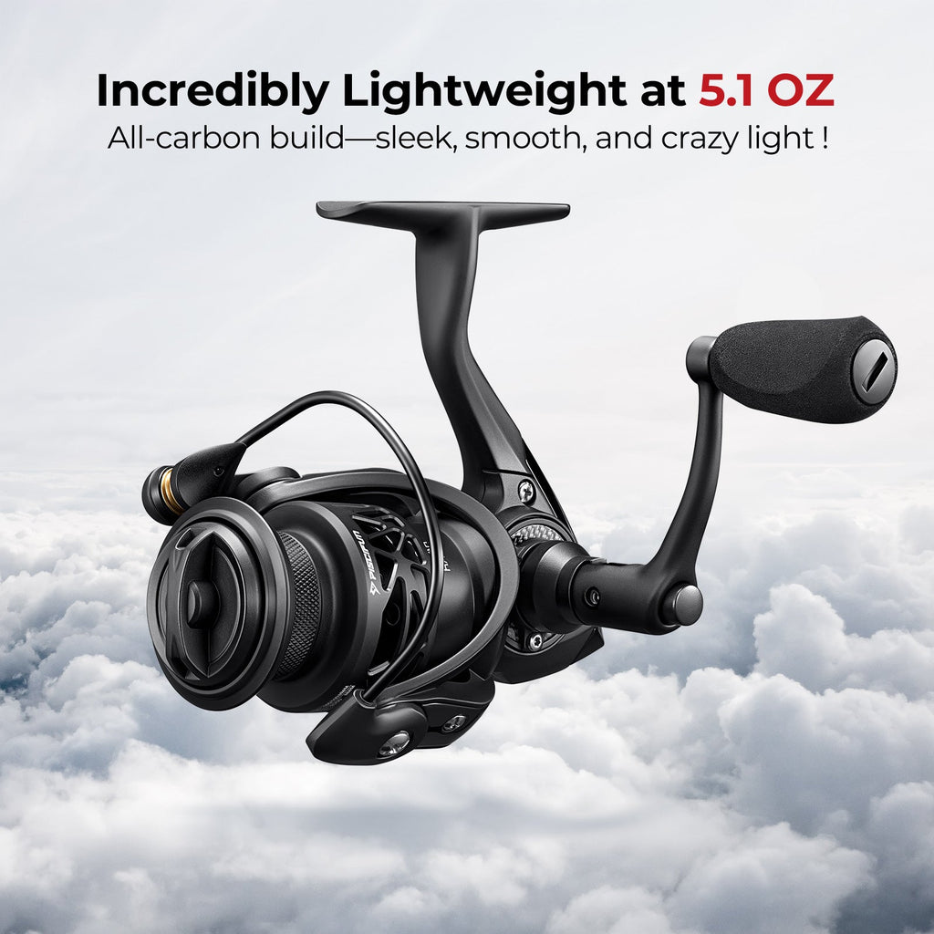 بروباك كاربون إكس بكرة صيد دوارة أفضل بكرة صيد دوارة خفيفة