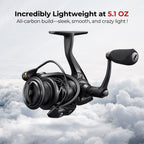 بروباك كاربون إكس بكرة صيد دوارة أفضل بكرة صيد دوارة خفيفة