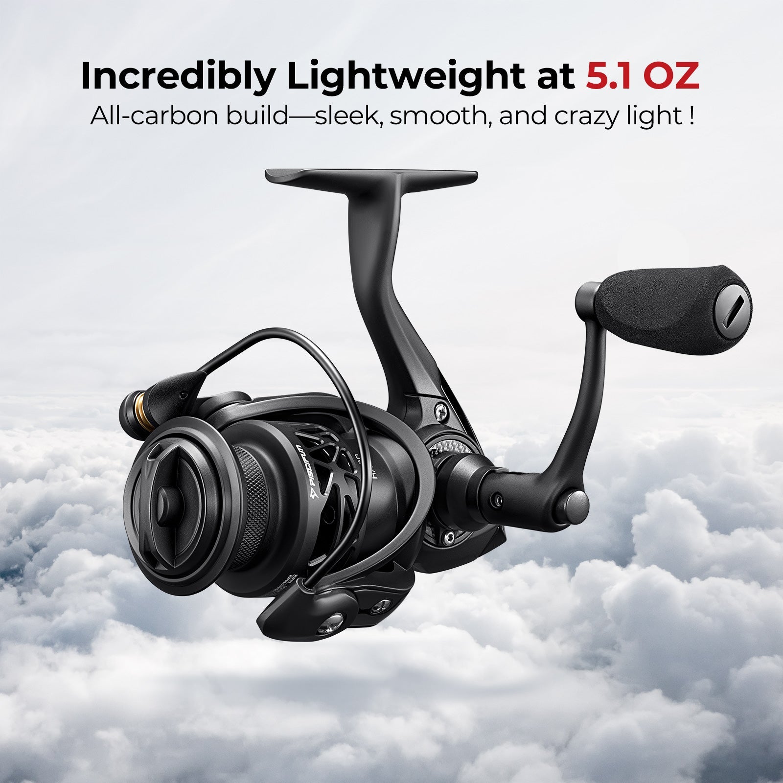 بروباك كاربون إكس بكرة صيد دوارة أفضل بكرة صيد دوارة خفيفة