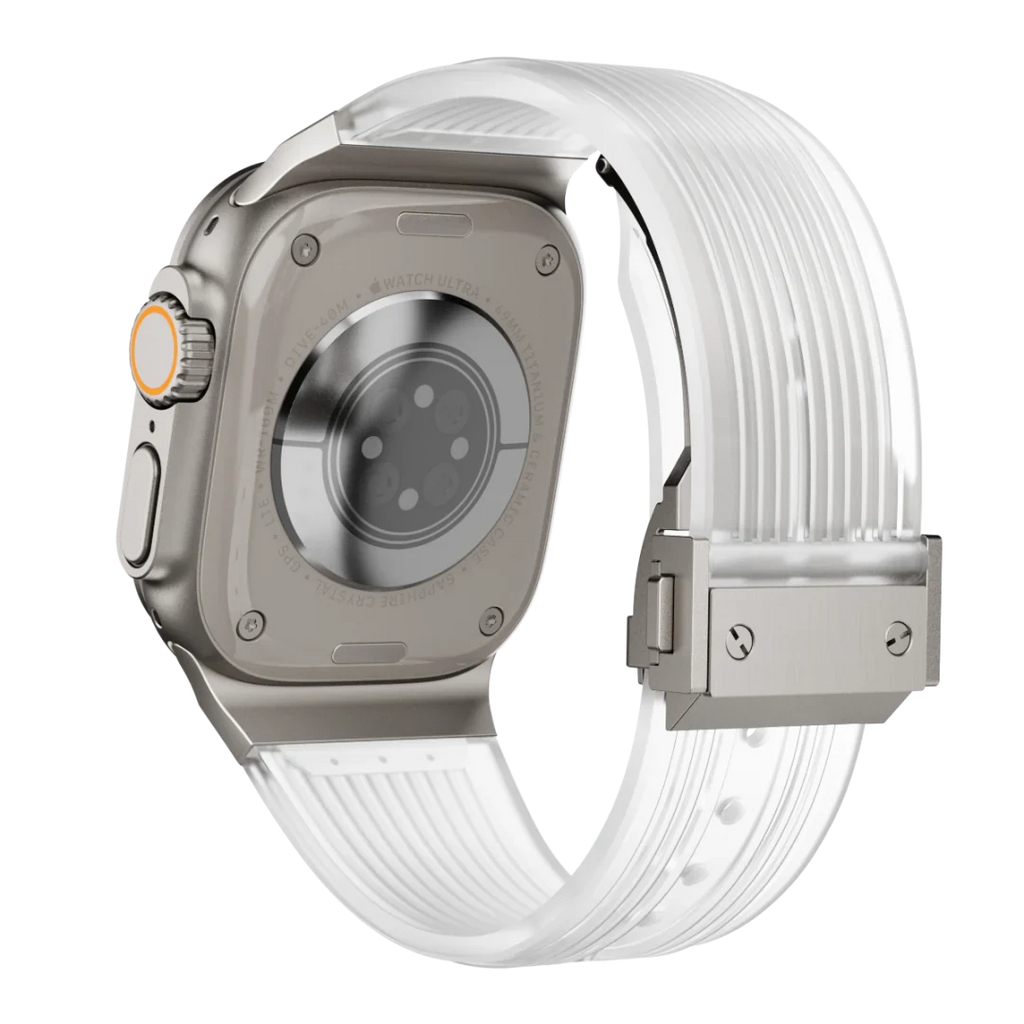 Avenza | Klar silikonearmbånd til Apple Watch | Petprovac