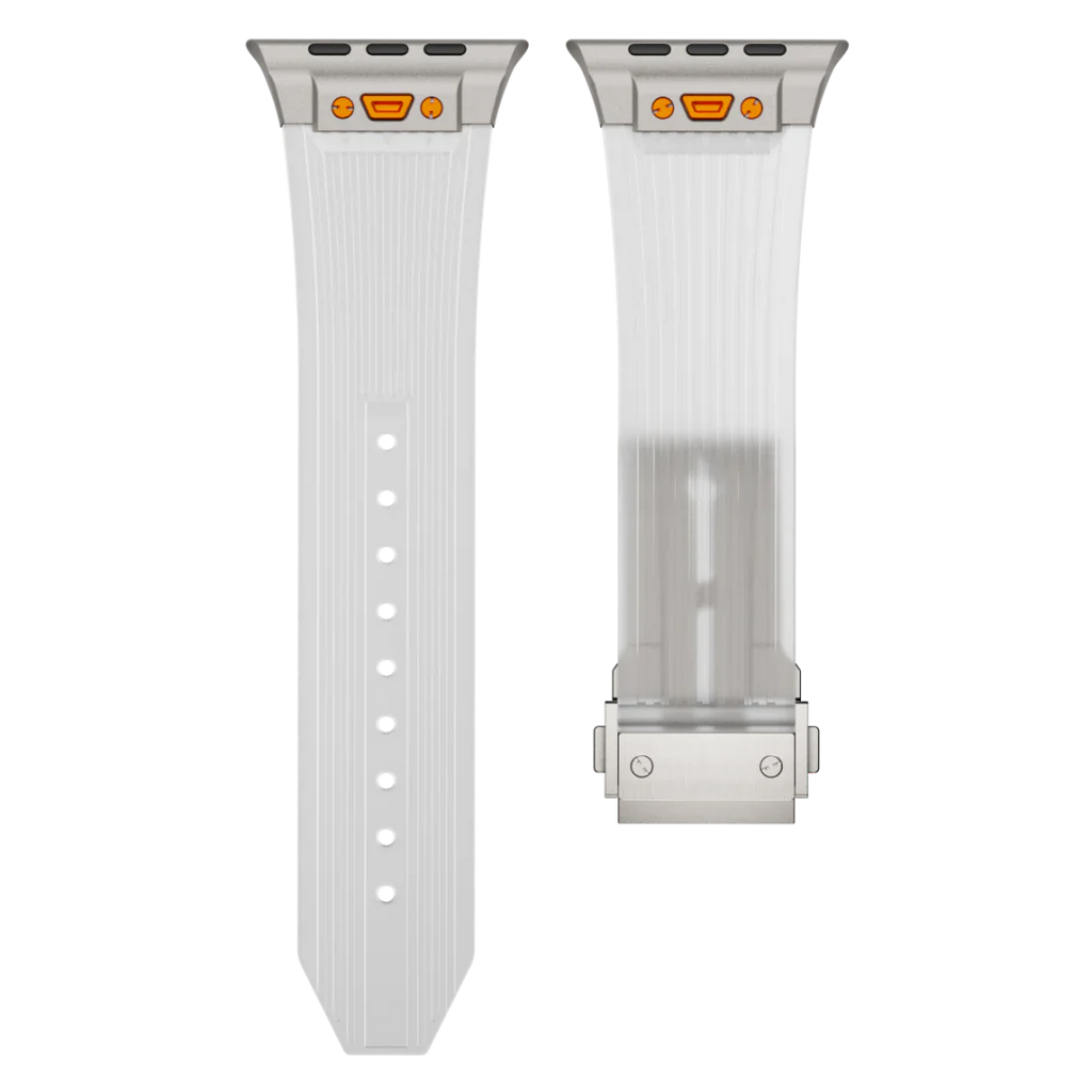 Avenza | Klar silikonearmbånd til Apple Watch | Petprovac